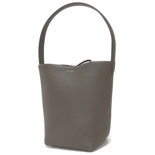 The Row Bag Tote Brown Vertical Leather Calfskin Park Small Elephant