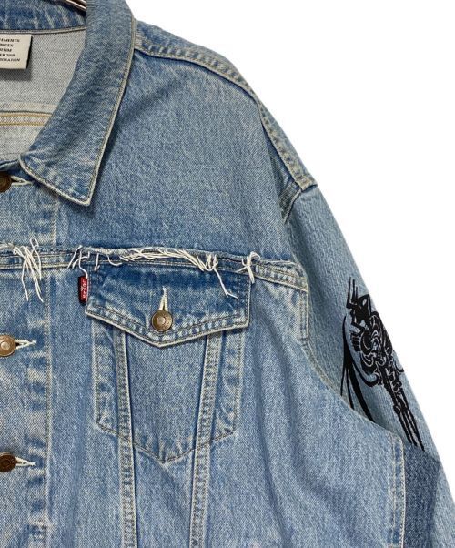 Vetements Tribal Denim Jacket Denim Jacket