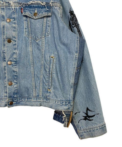 Vetements Tribal Denim Jacket Denim Jacket