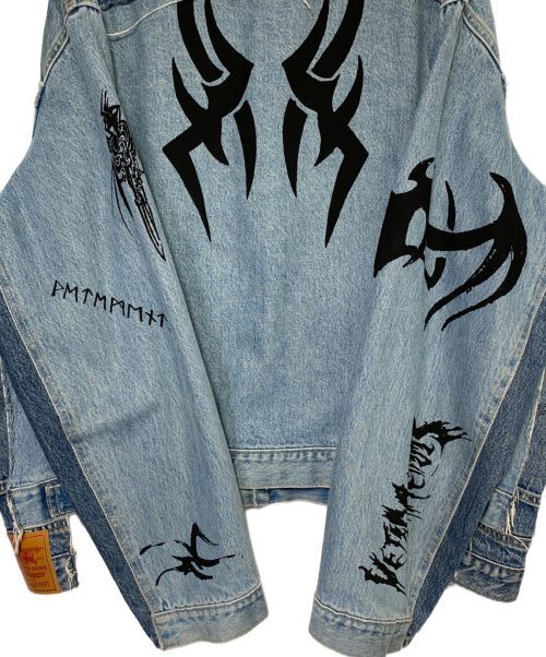 Vetements Tribal Denim Jacket Denim Jacket