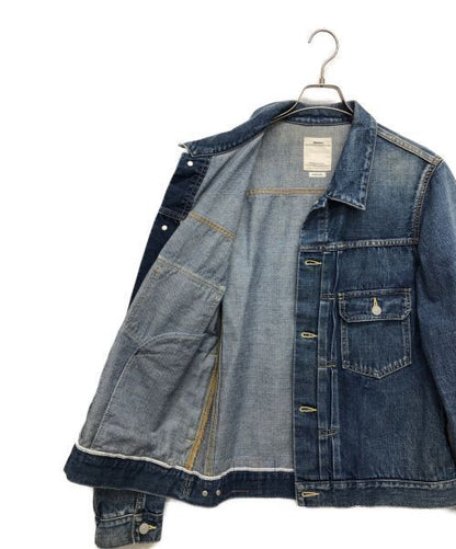 Visvim 101 JKT Damaged Denim Jacket