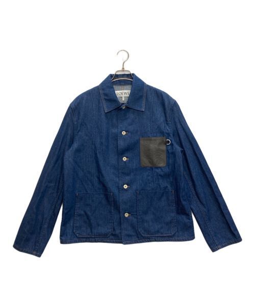 Loewe Anagram Pocket Coverall Denim Jacket