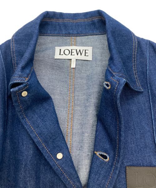 Loewe Anagram Pocket Coverall Denim Jacket