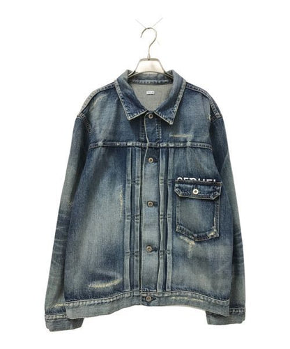 Sequel Damege Denim Jacket Denim Jacket