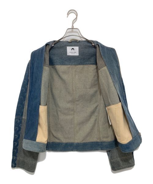 Marine Serre Regenerated Denim Jacket Denim Jacket