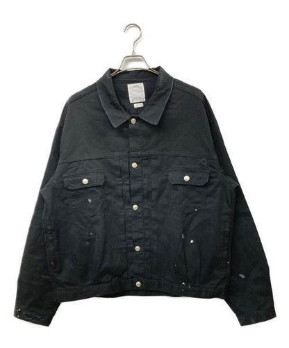 Visvim 101XX JKT Crash Dry Pique Denim Jacket