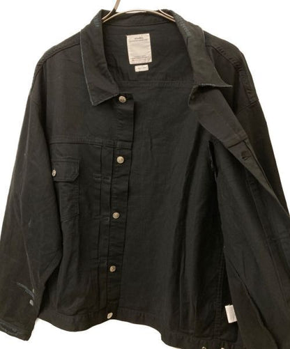 Visvim 101XX JKT Crash Dry Pique Denim Jacket