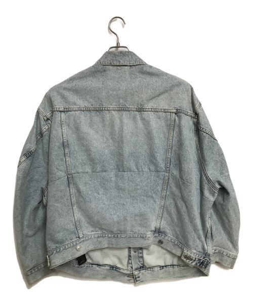 Balenciaga Twisted Sleeve Denim Jacket Denim Jacket