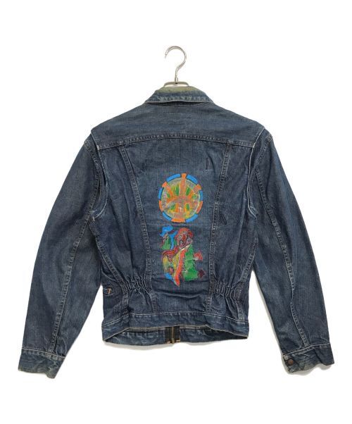 Wrangler 60'S Back Print 11Mjz Denim Jacket Denim Jacket