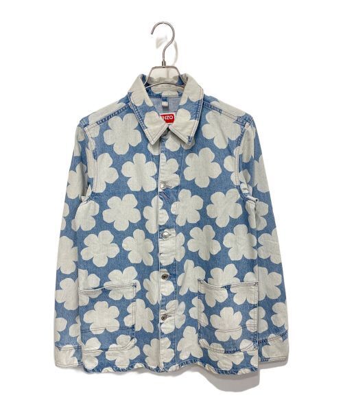 Kenzo Hana Dots Denim Workwear Jacket Denim Jacket