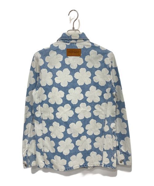 Kenzo Hana Dots Denim Workwear Jacket Denim Jacket