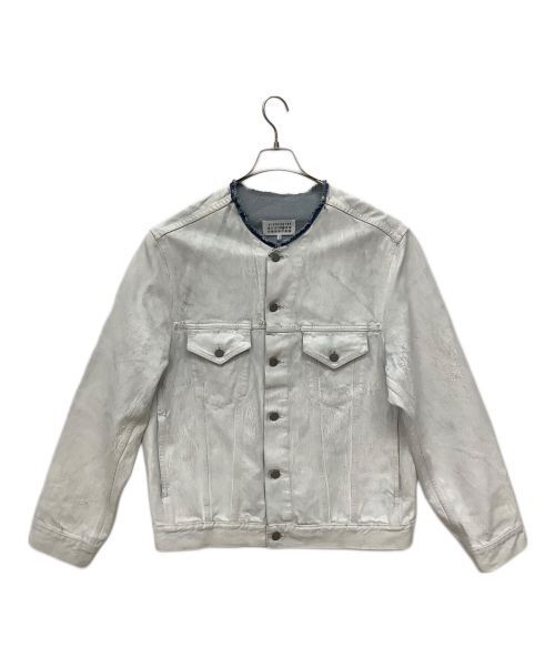 Maison Margiela Bianchette Paint Denim Jacket Denim Jacket