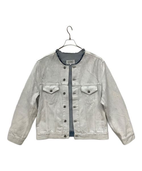 Maison Margiela Bianchette Paint Denim Jacket Denim Jacket