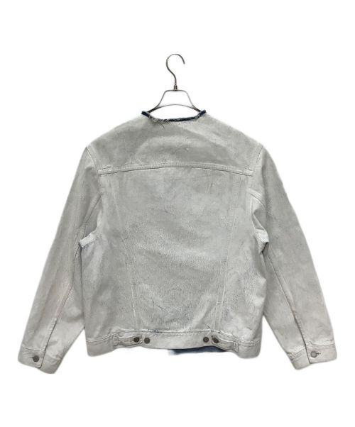 Maison Margiela Bianchette Paint Denim Jacket Denim Jacket