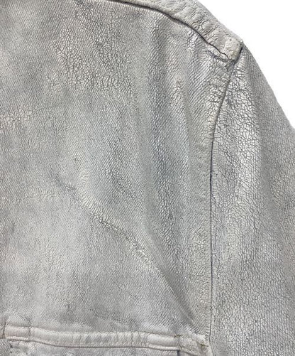 Maison Margiela Bianchette Paint Denim Jacket Denim Jacket