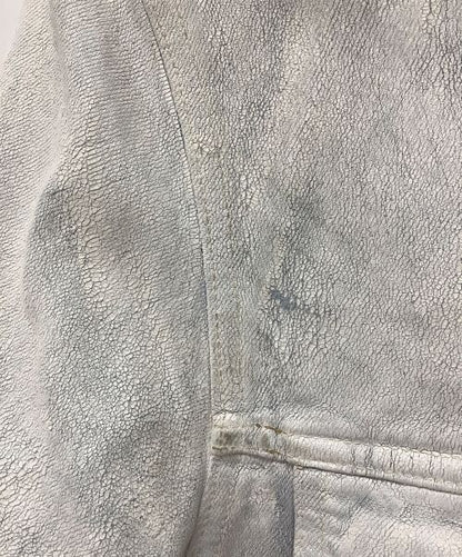 Maison Margiela Bianchette Paint Denim Jacket Denim Jacket