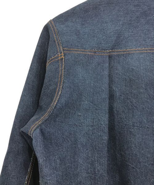 Sacai Chalk Stripe Bonding Jacket Denim Jacket