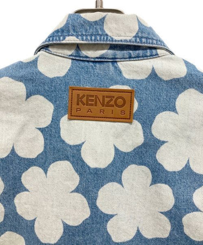 Kenzo Printed Workwear Denim Jacket Denim Jacket