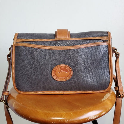 994 Dooney And Bourke Shoulder Bag Grain Leather Vintage