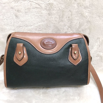 Dooney Bourke Bicolor Made In Usa Grained Leather Shoulder Bag Crossbody All