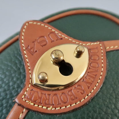 Good Condition Dooney Bourke Emerald Pebble Leather Crossbody Micro Shoulder Bag