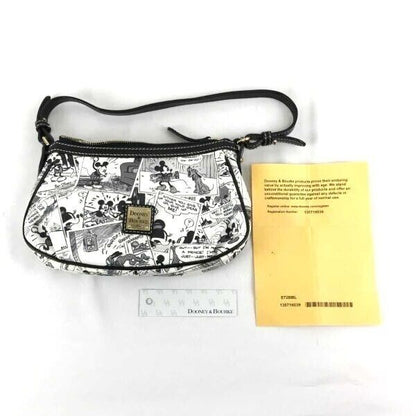 Dooney Bourke/Dooney Bourke Disney Store Hand/Shoulder Bag Black And White/Micke