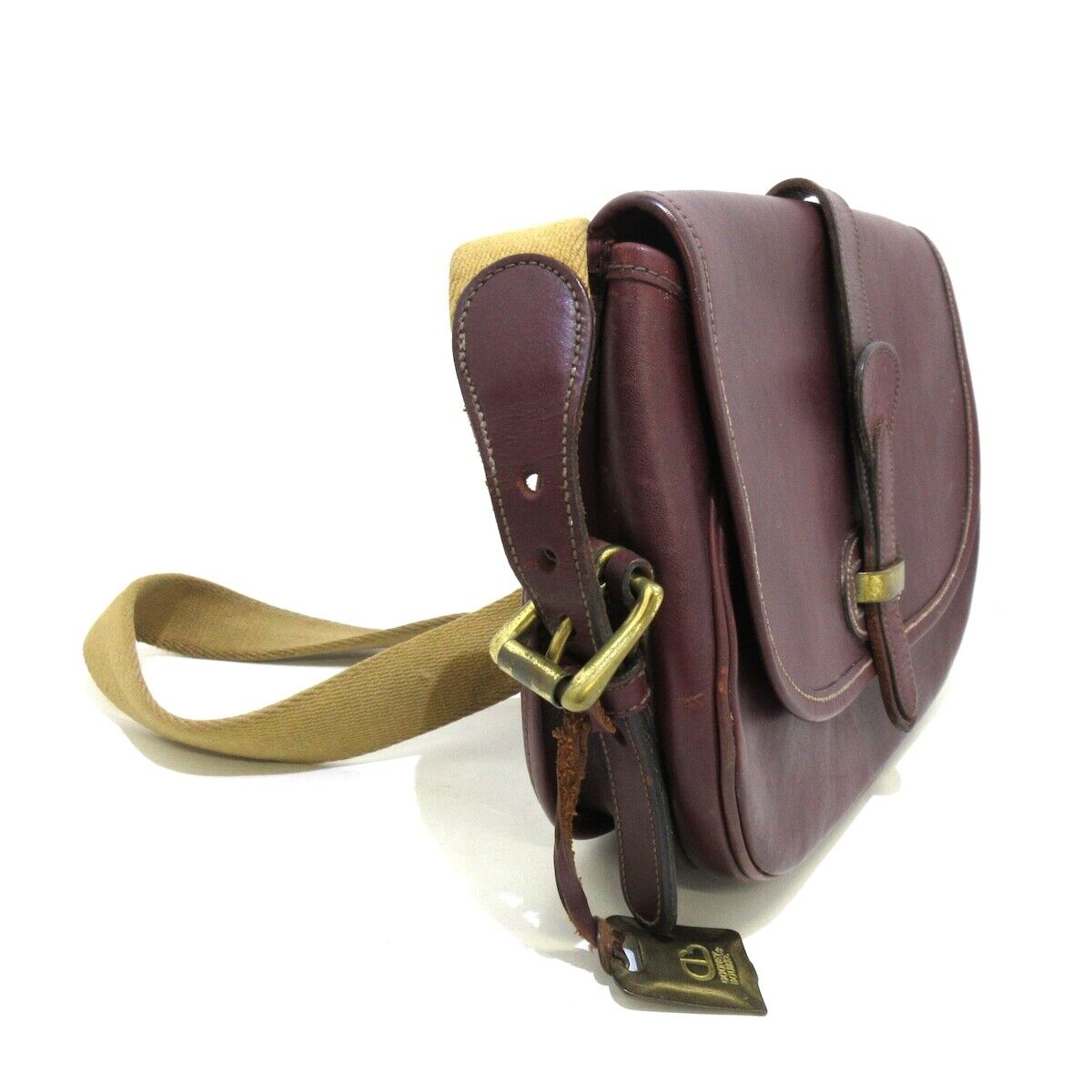 Dooney Bourke Shoulder Bag Bordeaux Leather