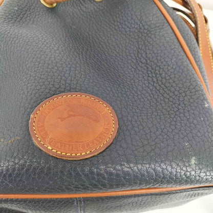 Dooney And Bourke Leather Drawstring Bag Ladies No Markings