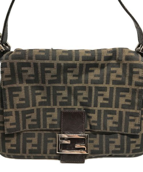 FENDI  Mamma Baguette 26325 Zucca Good Condition