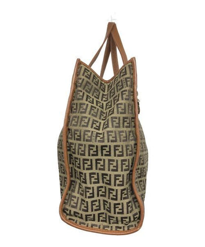 FENDI  Zucchino Pattern Tote Bag Good Condition