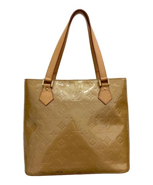 Louis Vuitton  Houston Noisette Vernis Tote Bag M91340 Good Condition