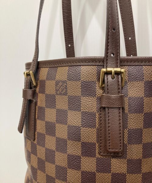 Louis Vuitton  Male Bucket Damier Shoulder Bag N42240 Good Condition