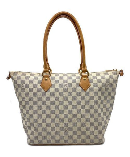 Louis Vuitton  Damier Azur Tote Bag Good Condition