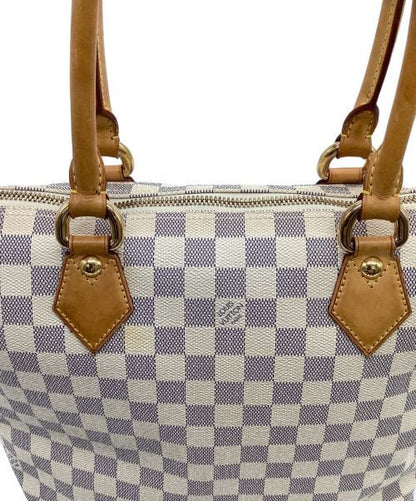 Louis Vuitton  Damier Azur Tote Bag Good Condition