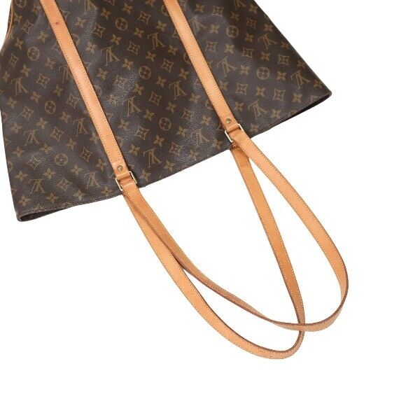 Louis Vuitton Tote Bag Monogram Canvas M51109 Brown Sack Shopping