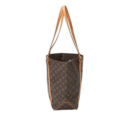 Louis Vuitton Tote Bag Monogram Canvas M51109 Brown Sack Shopping