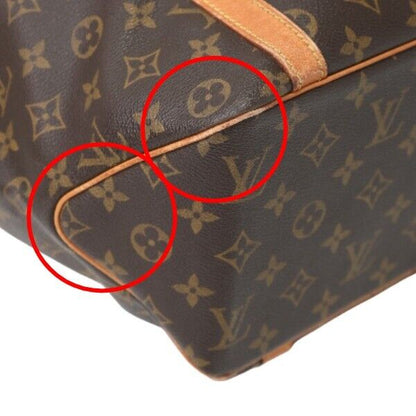 Louis Vuitton Tote Bag Monogram Canvas M51109 Brown Sack Shopping