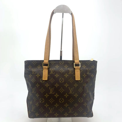 Louis Vuitton Cabas Piano M51148 Monogram Handbag Tote Bag Brown