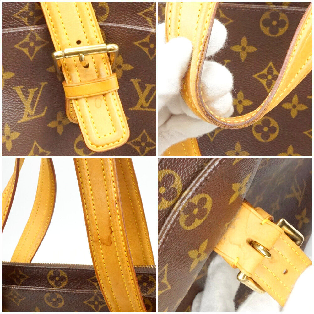 Louis Vuitton Tote Bag M51162 Multipli Cite Monogram Canvas Brown Good Condition