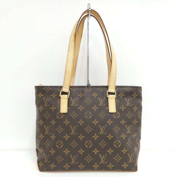 Louis Vuitton Cabas Piano Tote Bag Monogram M51148 Brown Good Condition