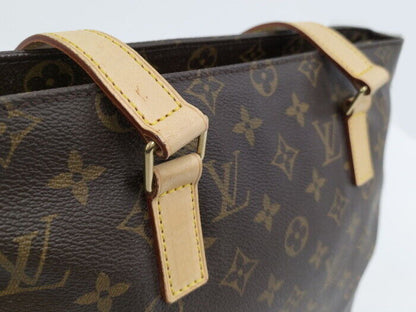 Louis Vuitton Cabas Piano Tote Bag Monogram M51148 Brown Good Condition