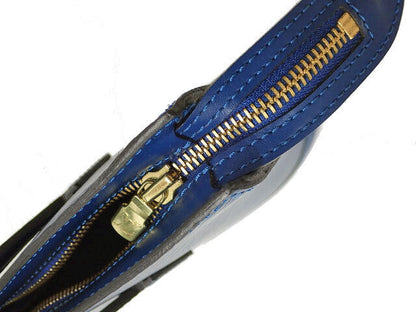 Louis Vuitton Epi Saint Jacques Poignet Long M52335 Toledo Blue