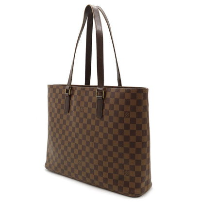 Louis Vuitton Damier Luco Tote Bag N51156 PVC Special Order With Initials