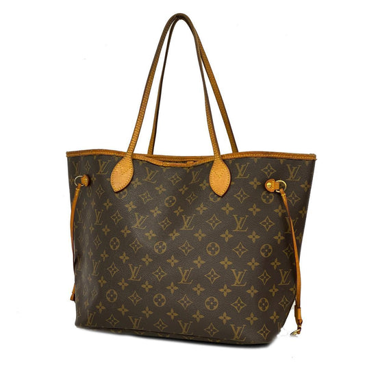 Louis Vuitton Tote Bag Monogram Neverfull MM M41178 Brown Good Condition