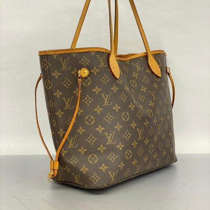 Louis Vuitton Tote Bag Monogram Neverfull MM M41178 Brown Good Condition