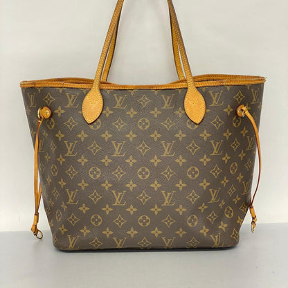 Louis Vuitton Tote Bag Monogram Neverfull MM M41178 Brown Good Condition