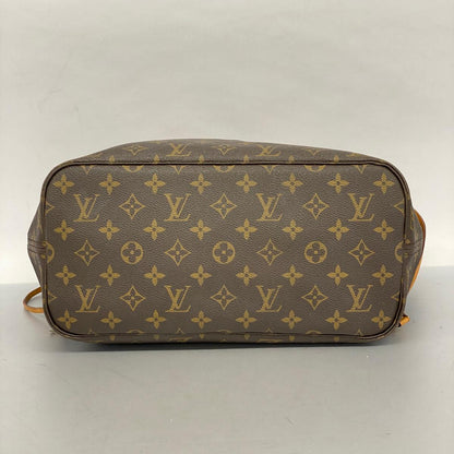 Louis Vuitton Tote Bag Monogram Neverfull MM M41178 Brown Good Condition