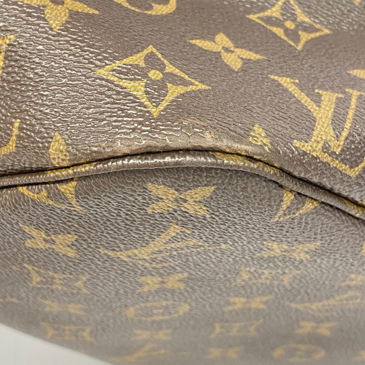 Louis Vuitton Tote Bag Monogram Neverfull MM M41178 Brown Good Condition