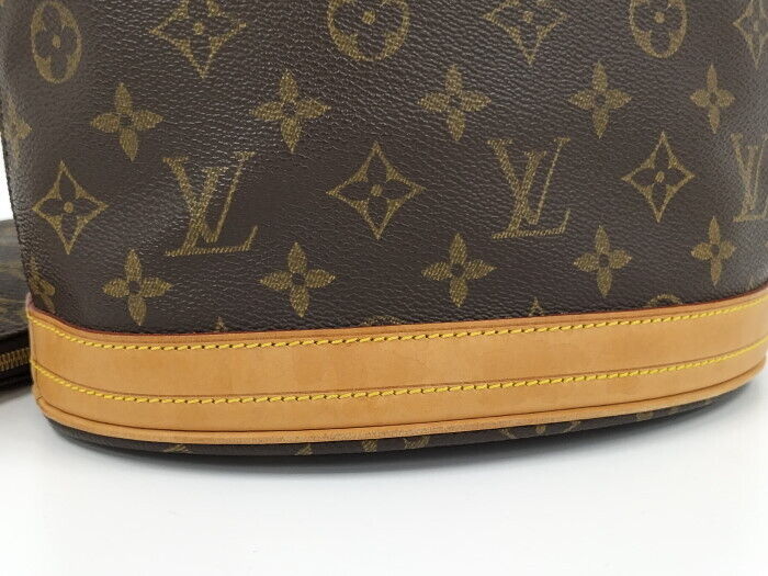 Louis Vuitton Bucket PM Tote Bag With Pouch Monogram Brown  M42238