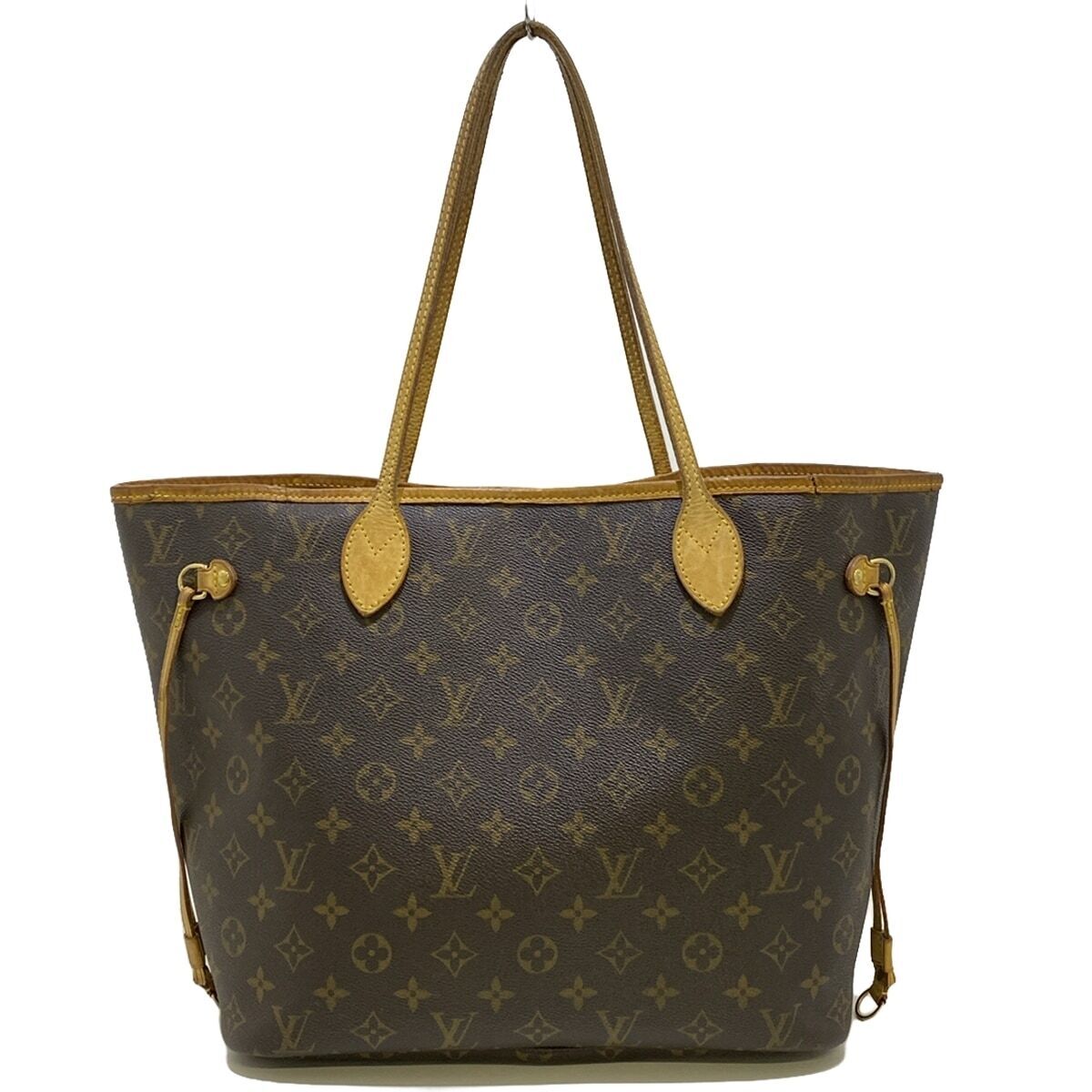 Louis Vuitton Neverfull MM Tote Bag Monogram Canvas Brown Good Condition